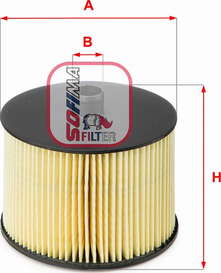 Sofima S 6022 NE - Топливный фильтр autospares.lv