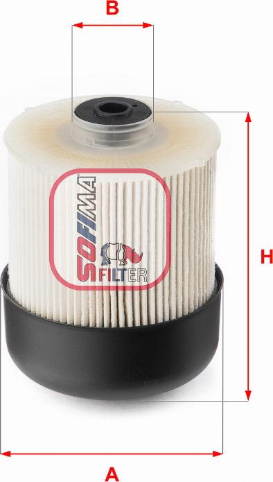 Sofima S6115NE - Топливный фильтр autospares.lv