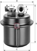Sofima S 1535 B - Топливный фильтр autospares.lv