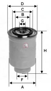 Sofima S 3570 NR - Топливный фильтр autospares.lv