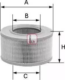 Sofima S 3290 A - Воздушный фильтр, двигатель autospares.lv