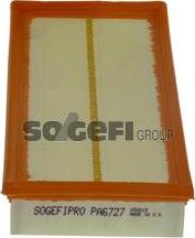 SogefiPro PA6727 - Воздушный фильтр, двигатель autospares.lv