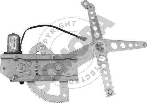 Somora 170458 - Стеклоподъемник autospares.lv