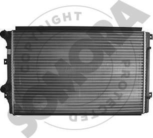 Somora 351040A - Радиатор, охлаждение двигателя autospares.lv