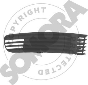 Somora 352226R - Решетка вентиляционная в бампере autospares.lv