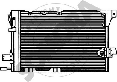 Somora 211760 - Конденсатор кондиционера autospares.lv