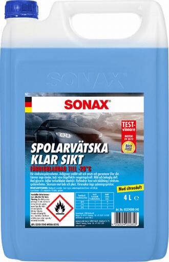 Sonax 03324000 - Антифриз, система очистки окон autospares.lv