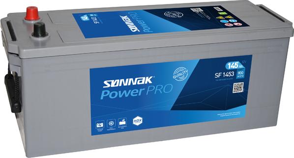Sonnak SF1453 - Стартерная аккумуляторная батарея, АКБ autospares.lv
