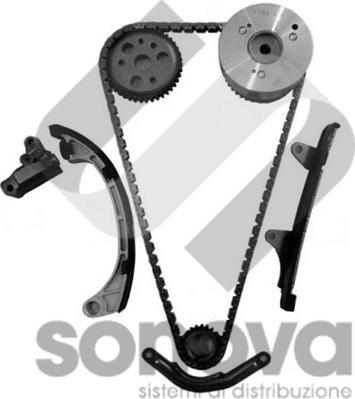 SONOVA MKC00097 - Комплект цепи привода распредвала autospares.lv