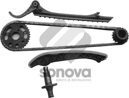 SONOVA MKC00101 - Комплект цепи привода распредвала autospares.lv