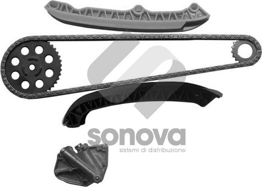 SONOVA MKC00113 - Комплект цепи привода распредвала autospares.lv