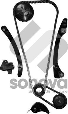 SONOVA MKC00181 - Комплект цепи привода распредвала autospares.lv