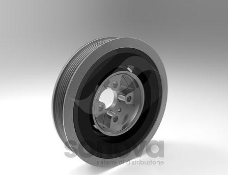 SONOVA MPP00013 - Шкив коленчатого вала autospares.lv