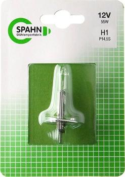 Spahn Glühlampen BL51162 - Лампа накаливания, фара дальнего света autospares.lv