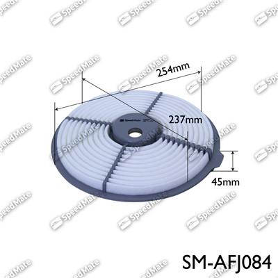 SpeedMate SM-AFJ084 - Воздушный фильтр, двигатель autospares.lv