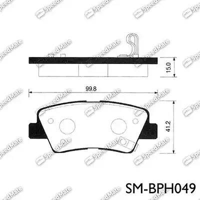 Brake Engineering PA1897 - Тормозные колодки, дисковые, комплект autospares.lv