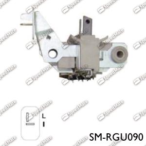 SpeedMate SM-RGU090 - Регулятор напряжения, генератор autospares.lv