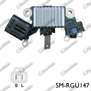SpeedMate SM-RGU147 - Регулятор напряжения, генератор autospares.lv