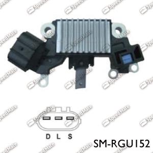 SpeedMate SM-RGU152 - Регулятор напряжения, генератор autospares.lv