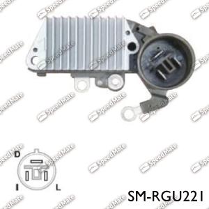 SpeedMate SM-RGU221 - Регулятор напряжения, генератор autospares.lv