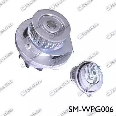 SpeedMate SM-WPG006 - Водяной насос autospares.lv