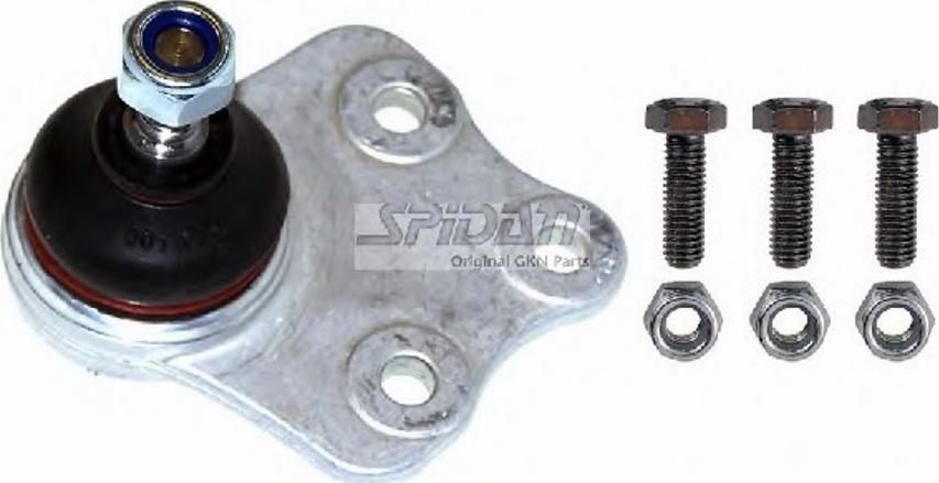 Spidan 44087 - Шаровая опора, несущий / направляющий шарнир autospares.lv