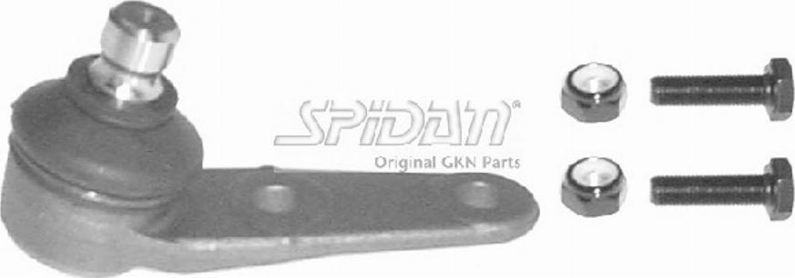Spidan 46106 - Шаровая опора, несущий / направляющий шарнир autospares.lv