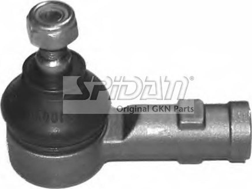 Spidan 50126 - Наконечник рулевой тяги, шарнир autospares.lv