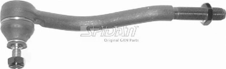 Spidan 57066 - Наконечник рулевой тяги, шарнир autospares.lv