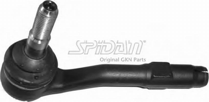 Spidan 57073 - Наконечник рулевой тяги, шарнир autospares.lv