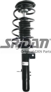 Spidan 86019 - Стойка амортизатора autospares.lv