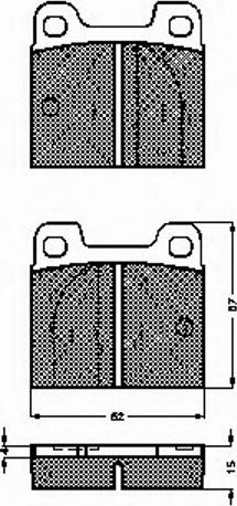 Spidan 30052 - Тормозные колодки, дисковые, комплект autospares.lv