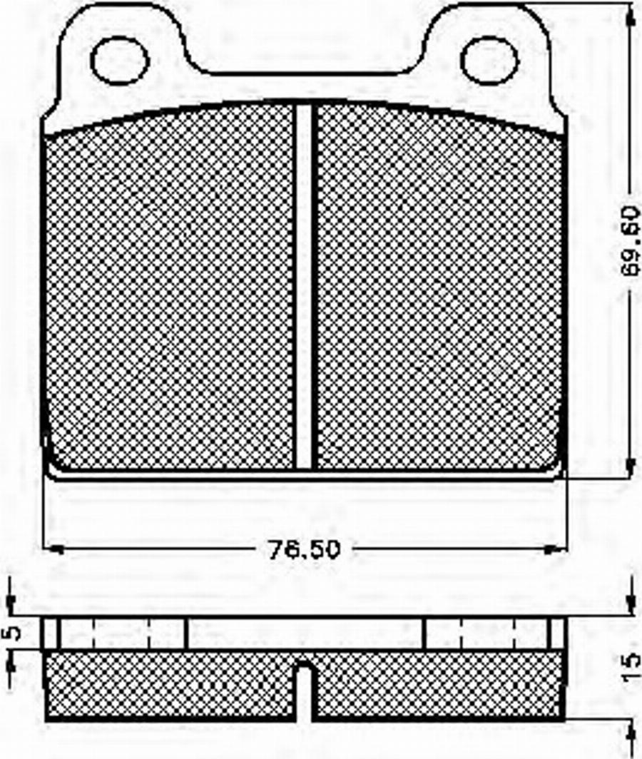 Spidan 30004 - Тормозные колодки, дисковые, комплект autospares.lv