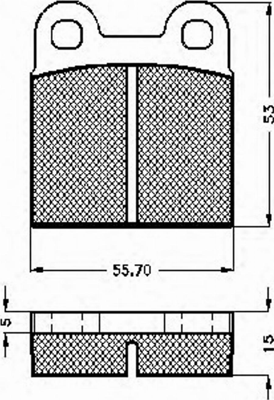 Spidan 30002 - Тормозные колодки, дисковые, комплект autospares.lv