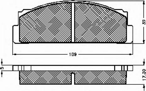 Spidan 30013 - Тормозные колодки, дисковые, комплект autospares.lv