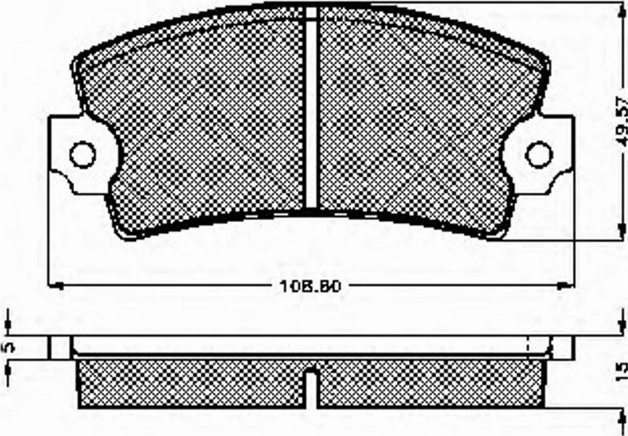 Spidan 30071 - Тормозные колодки, дисковые, комплект autospares.lv