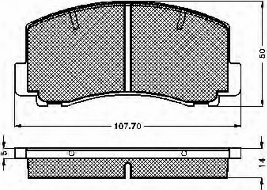 Spidan 30199 - Тормозные колодки, дисковые, комплект autospares.lv