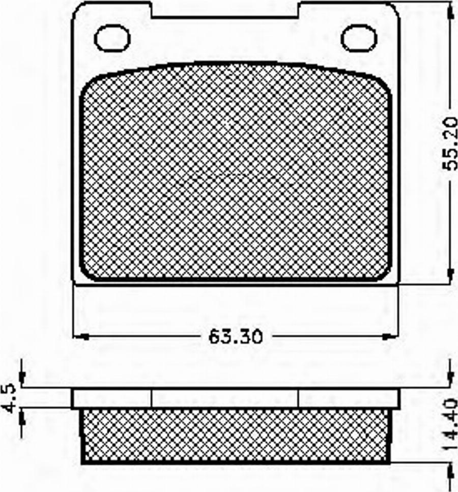 Spidan 30221 - Тормозные колодки, дисковые, комплект autospares.lv