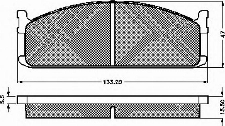 Spidan 31440 - Тормозные колодки, дисковые, комплект autospares.lv