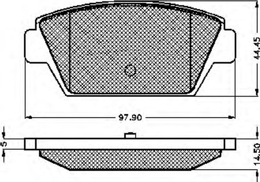 Spidan 31174 - Тормозные колодки, дисковые, комплект autospares.lv