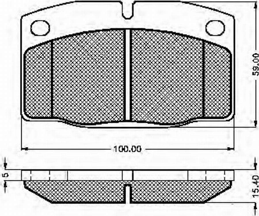 Spidan 31249 - Тормозные колодки, дисковые, комплект autospares.lv