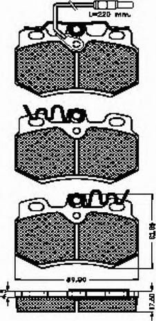 Spidan 31265 - Тормозные колодки, дисковые, комплект autospares.lv