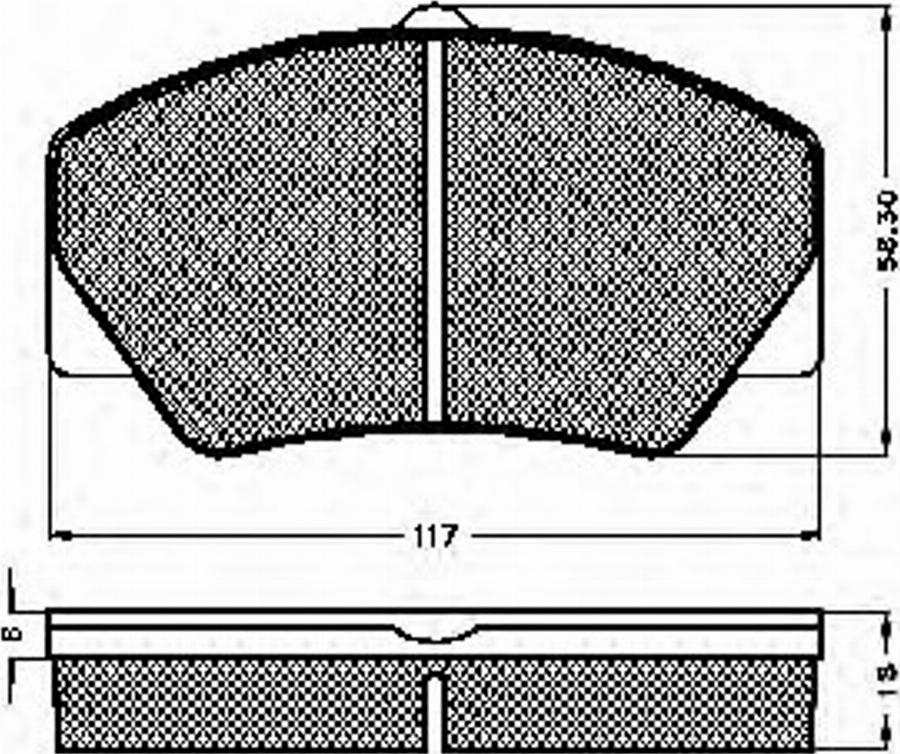 Spidan 31274 - Тормозные колодки, дисковые, комплект autospares.lv