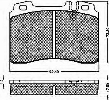 Spidan 31763 - Тормозные колодки, дисковые, комплект autospares.lv