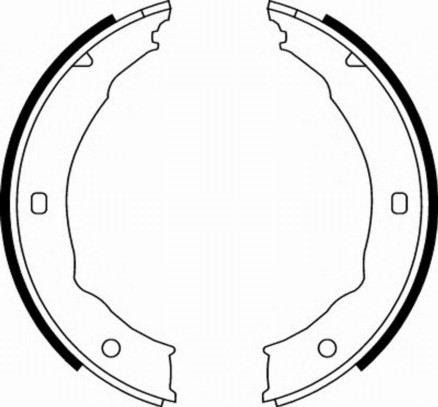 Spidan 33955 - Комплект тормозов, ручник, парковка autospares.lv