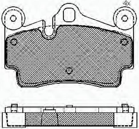 Spidan 32903 - Тормозные колодки, дисковые, комплект autospares.lv