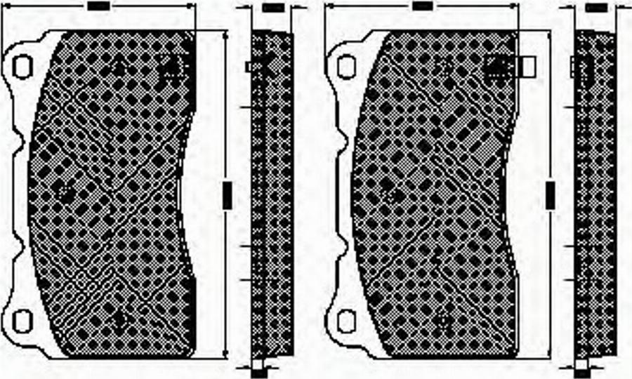 Spidan 32916 - Тормозные колодки, дисковые, комплект autospares.lv