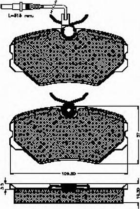 Spidan 32590 - Тормозные колодки, дисковые, комплект autospares.lv