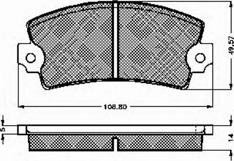 Spidan 32559 - Тормозные колодки, дисковые, комплект autospares.lv