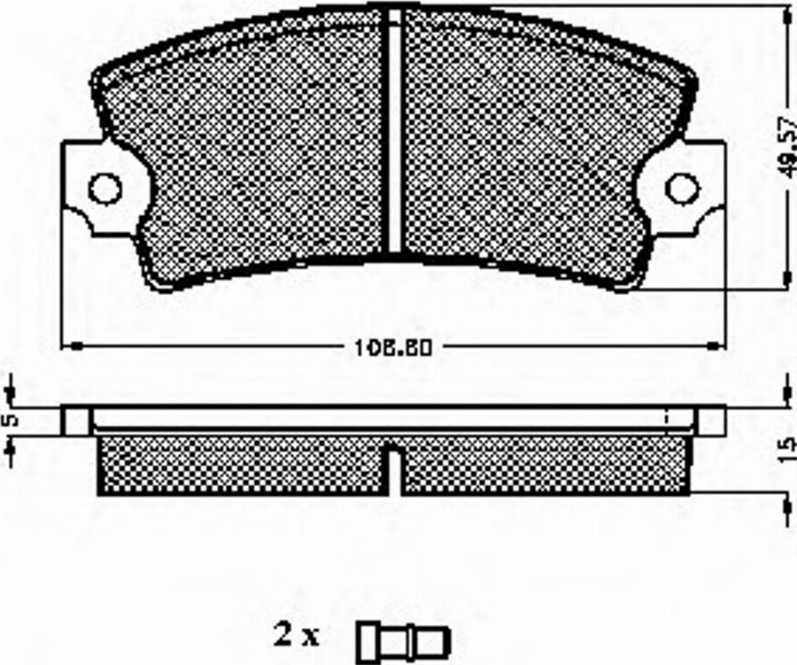 Spidan 32563 - Тормозные колодки, дисковые, комплект autospares.lv